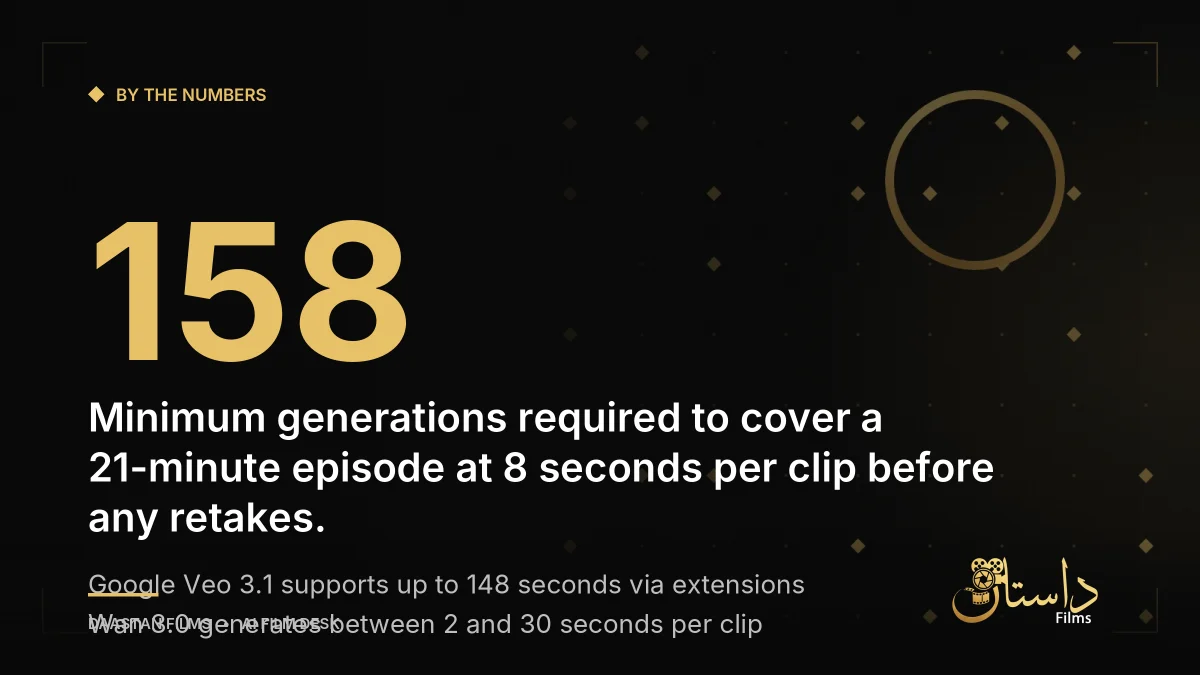 Chart illustrating clip duration limits against episode runtime