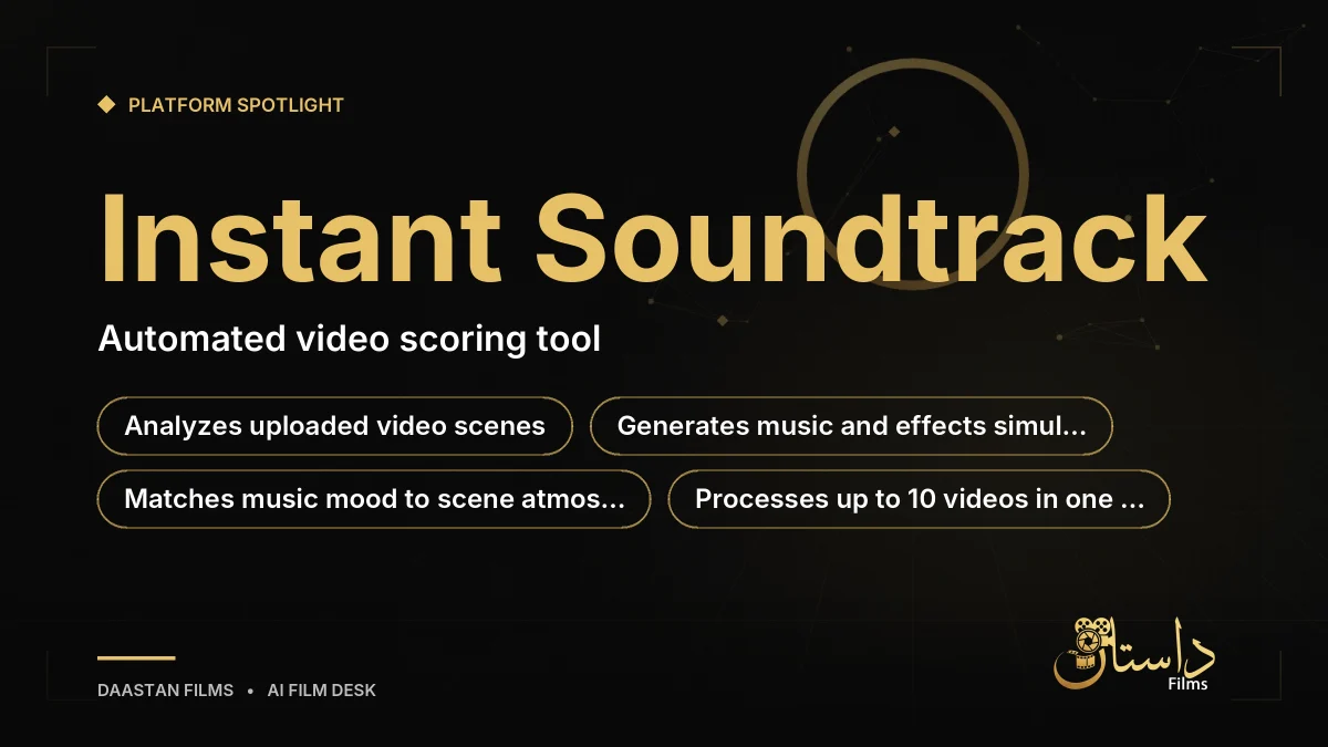 Abstract visualization of automated sound waves and video analysis