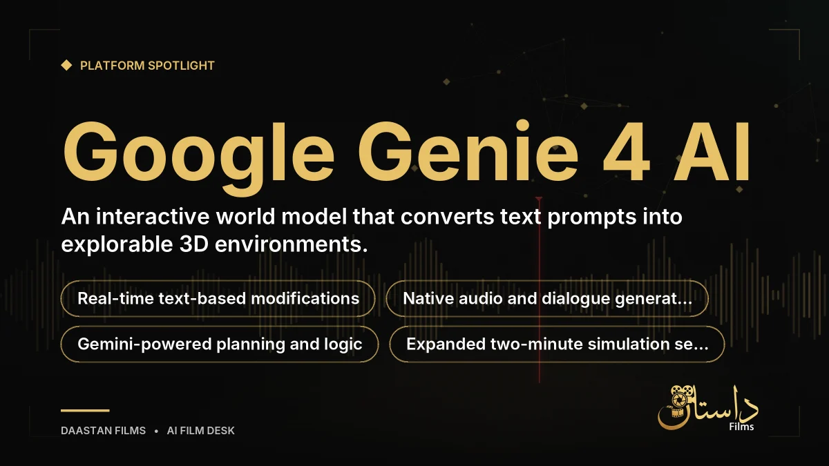 Google Genie 4 AI platform features