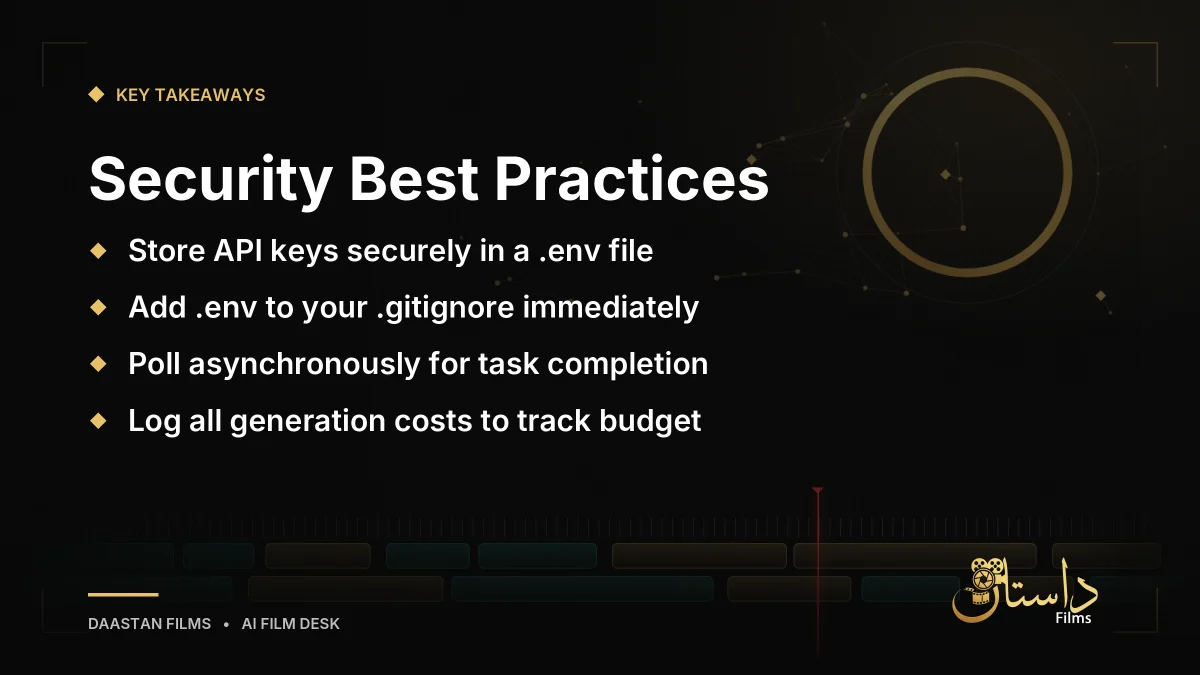 Security and execution best practices